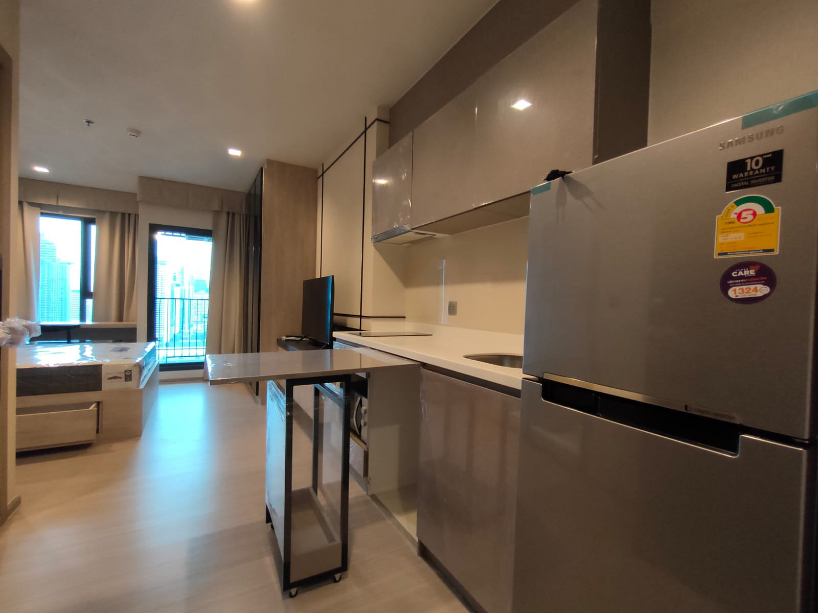 📍 Good location in the heart of Rama 9 | LIFE Asoke Rama 9 | 16K city view from the 28th floor, near MRT Rama 9 & Central Rama 9