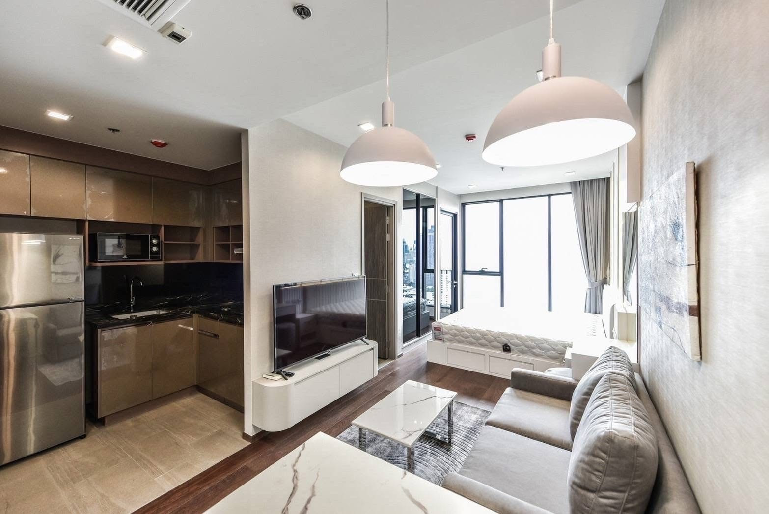 🔥Rent at IDEO Q VICTORY 🔥Studio 1BR.🔥 26,000 🔥30sqm. Floor29 🔥Rent at IDEO Q VICTORY 🔥Studio 1BR.🔥 26,000 🔥30sqm. Floor29