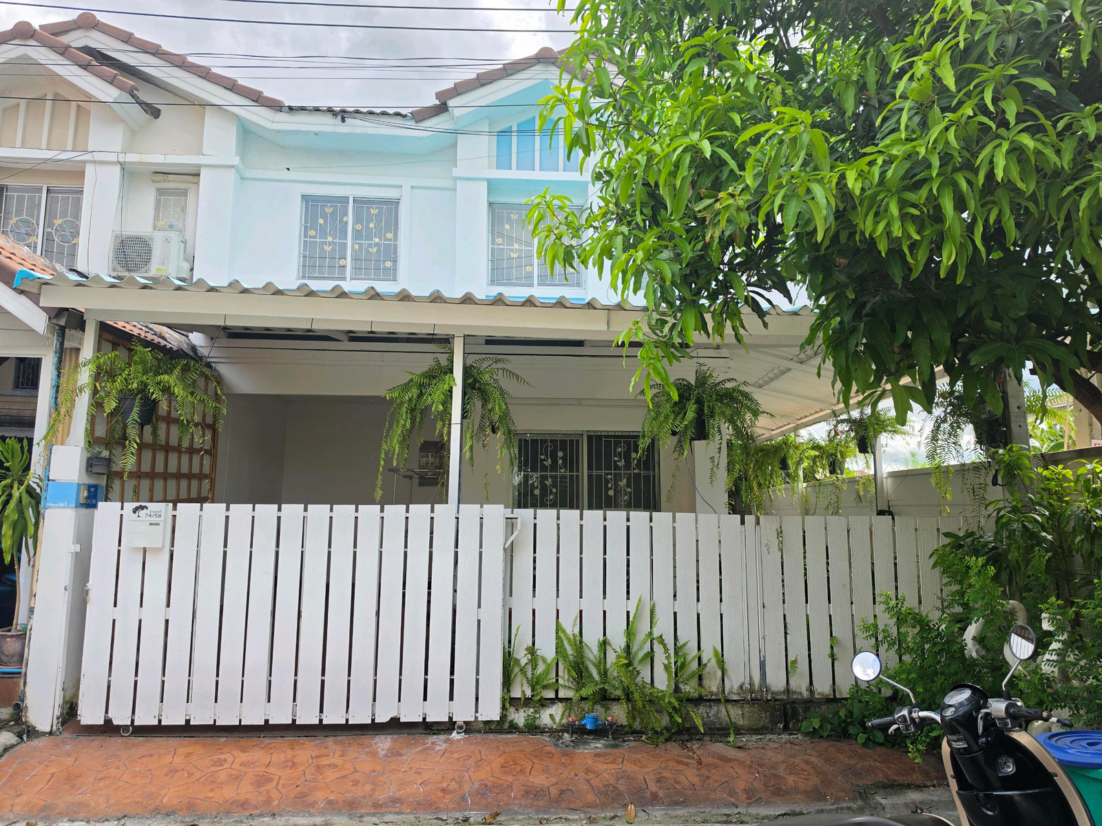 🟢 Townhome for rent, 2 floors, back edge, newly renovated, 120 sq m, 25.2 sq m, 3 bedrooms, air conditioning + furniture + complete electrical appliances. With a shady garden 🟢 Townhome for rent, 2 floors, back edge, newly renovated, 120 sq m, 25.2 sq m, 3 bedrooms, air conditioning + furniture + complete electrical appliances. With a shady garden