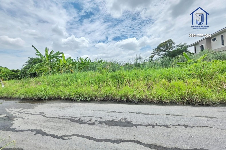 Land for sale, already filled, 200 sq m, Soi Sai Mai 75, Phahon Yothin 54/1, Intersection 10, near BTS Khu Khot. – รูปที่ 2