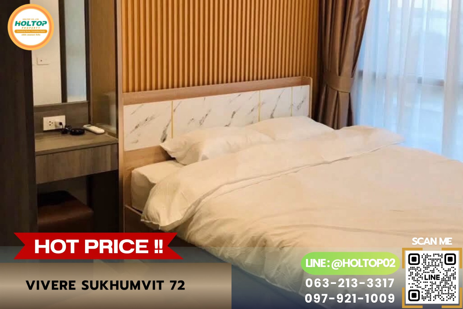 #L1281 Condo for rent vivere sukhumvit 72 #L1281 Condo for rent vivere sukhumvit 72