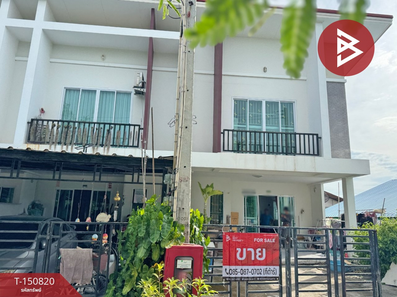 Townhouse for sale, area 30.4 square meters, Bang Pakong, Chachoengsao. – รูปที่ 2
