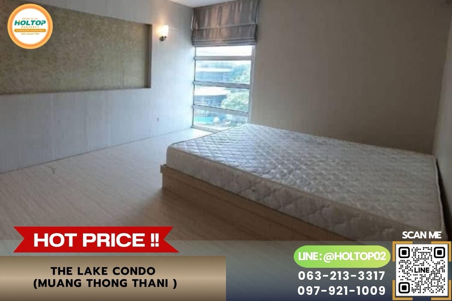 #Z6379 ให้เช่าคอนโด The Lake Condo (Muang Thong Thani) #Z6379 ให้เช่าคอนโด The Lake Condo (Muang Thong Thani)