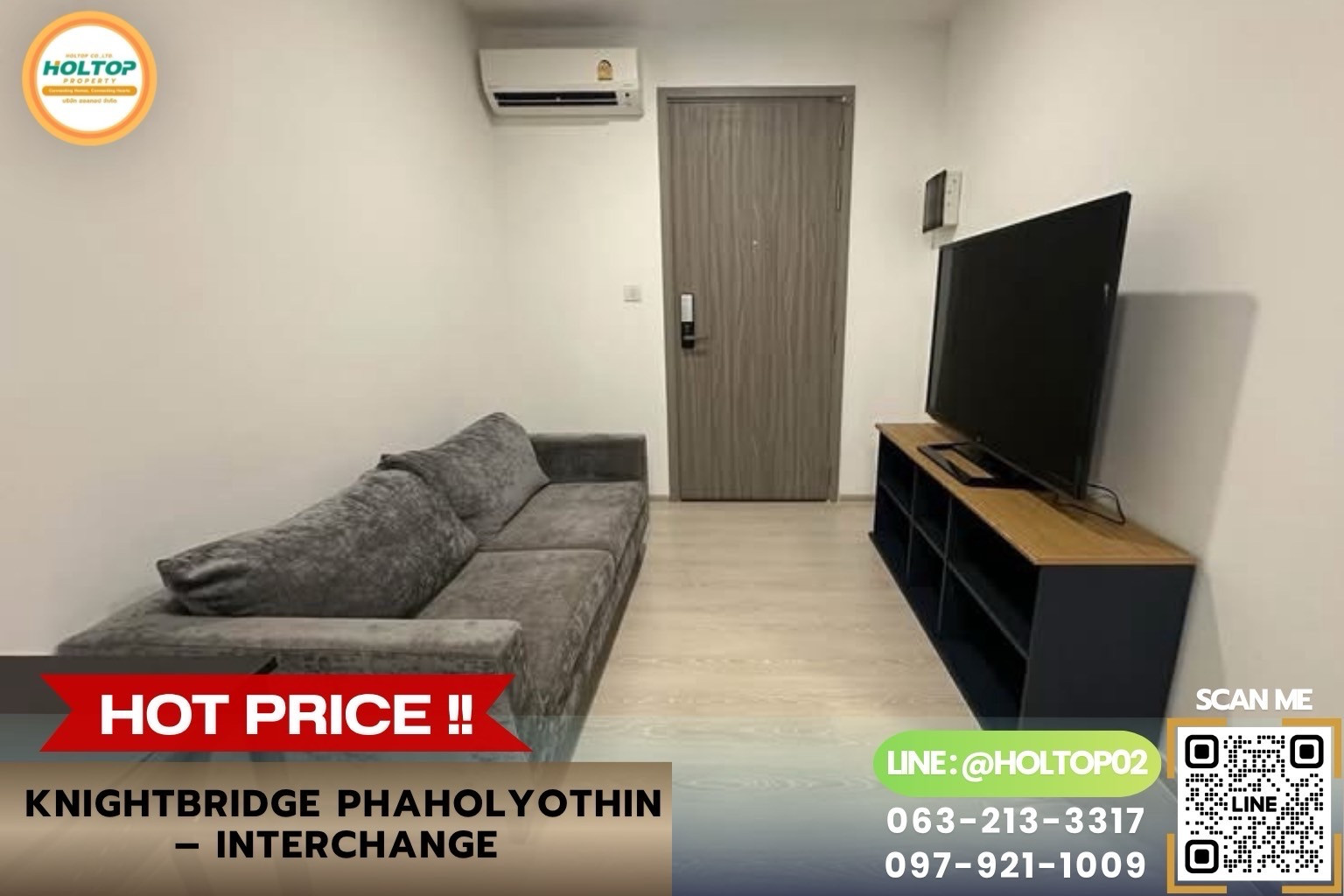 #L1274 Condo for rent KnightBridge Phaholyothin – Interchange #L1274 Condo for rent KnightBridge Phaholyothin – Interchange