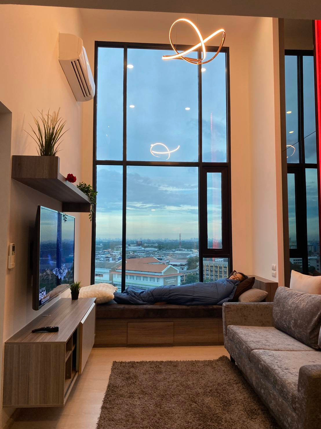 For rent  ไนท์บริดจ์ พหลโยธิน อินเตอร์เชนจ์  51 ตร ม ชั้น 14 Duplex   23,000 – รูปที่ 4