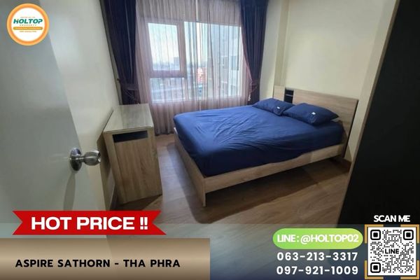 #Z6389 ให้เช่าคอนโด Aspire Sathorn - Tha Phra