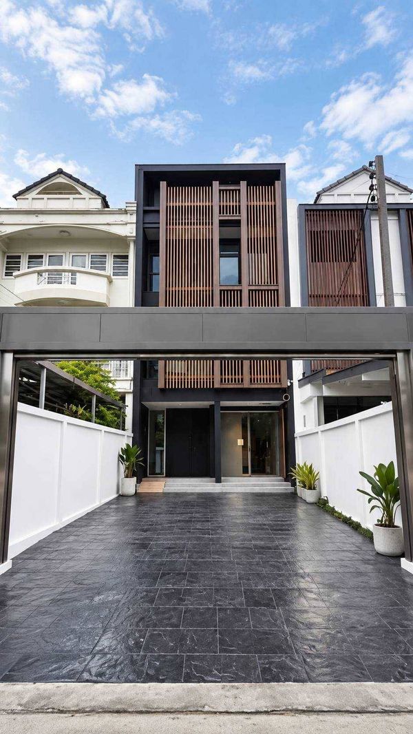 พร้อมเข้าอยู่ 🏡💫 ทาวน์โฮม 3 ชั้น รีโนเวทใหม่ สไตล์ Modern Loft ซอยพหล 24 ✨ Tel.0970986763 Vivi