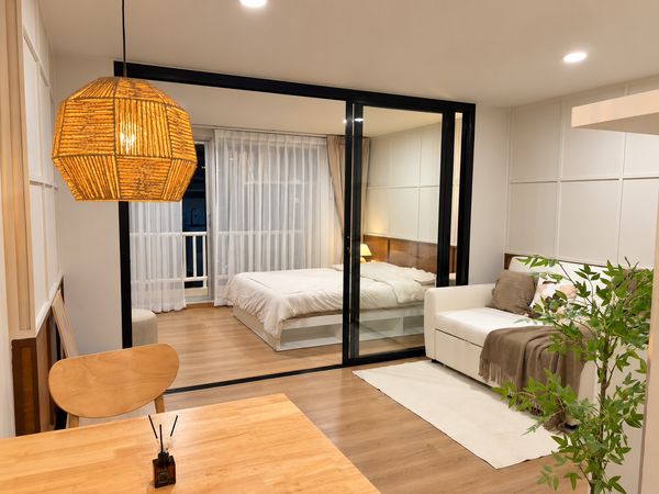 K-7204 🔥🔥 ห้องตกแต่งใหม่ ผ่อนถูกกว่าเช่า ชั้นสูง วิวสระ โครงการ city villa ลาดพร้าว 130 ติด BTS ลาดพร้าว 101 เพียง 500 เมตร