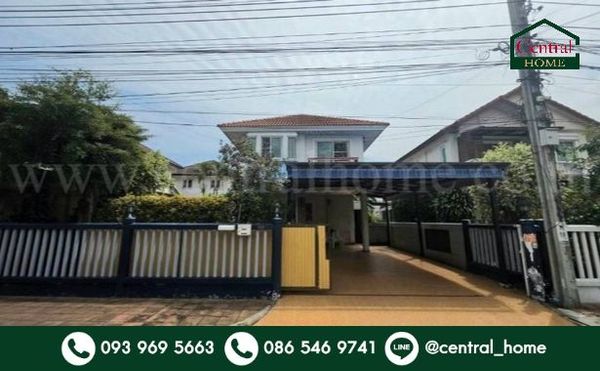 บ้านเดี่ยว 56.8 ตรว. หมู่บ้านสิรีนเฮ้าส์ บางนา กม.29 บ้านสวย ต่อเติมครบ พร้อมอยู่ ราคาถูก