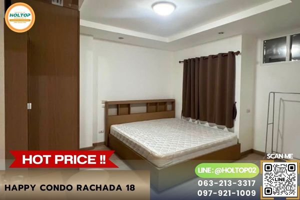 #Z6364 Condo for rent Happy Condo Rachada 18