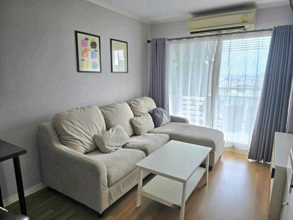 🌿🚝 Location near BTS Talat Phlu and BRT Ratchaphruek, convenient travel into the city, spacious room, comfortable, good lighting, very beautiful bedroom view.