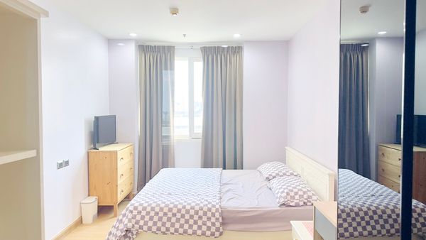 9838♛Condo for rent 1 bedroom♙Supalai Wellington 1♜MRT Cultural Center∞099-5919653,065-9423251🜲Line@sureresidence