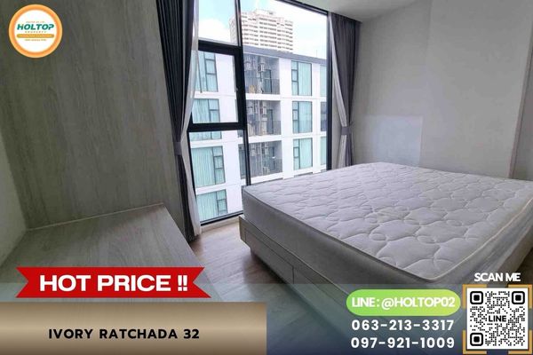 #Z6381 Condo for rent Ivory Ratchada 32.