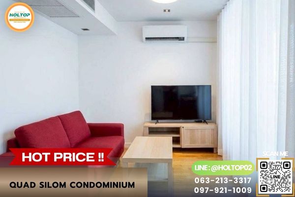 #Z6360 Condo for rent, Quad Silom condominium.