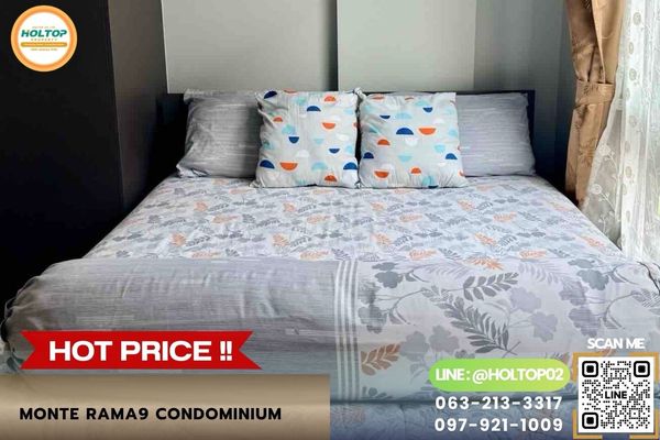 #Z6383 ให้เช่าคอนโด Monte Rama9 Condominium