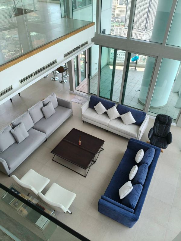 🏠✨ เดอะ ริเวอร์ (The River) | เช่าคอนโด Duplex 3 ห้องนอน (HBH-ST-369) 