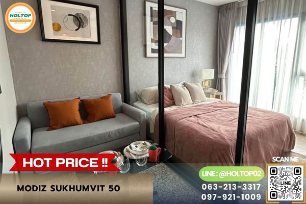 #Z6369 ให้เช่าคอนโด Modiz Sukhumvit 50