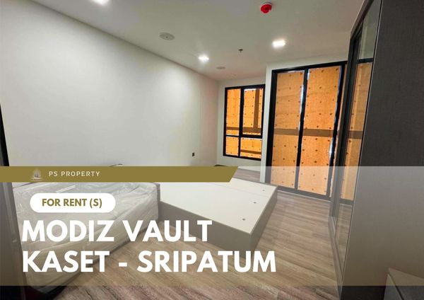 ให้เช่า 🔥 MODIZ VAULT Kaset - Sripatum 🔥 เฟอร์นิเจอร์ และ เครื่องใช้ไฟฟ้าครบ ติด ม.เกษตร
