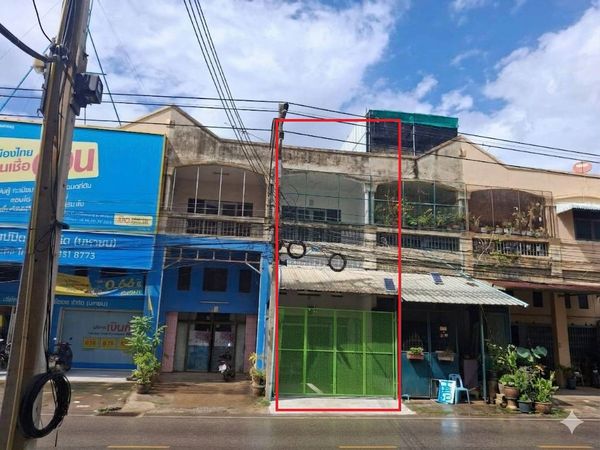 88199 - ขายอาคารพาณิชย์ 3 ชั้น ทำเลค้าขาย ติดถนนปลักแรด-หนองหิน ใกล้ตลาด แหล่งชุมชน