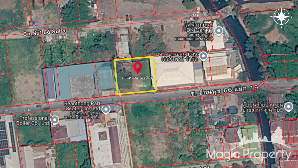 202 Sq.wah Land for Sale in Soi On Nut 66, Sukhumvit 77 Road, Suan Luang, Bangkok – รูปที่ 2