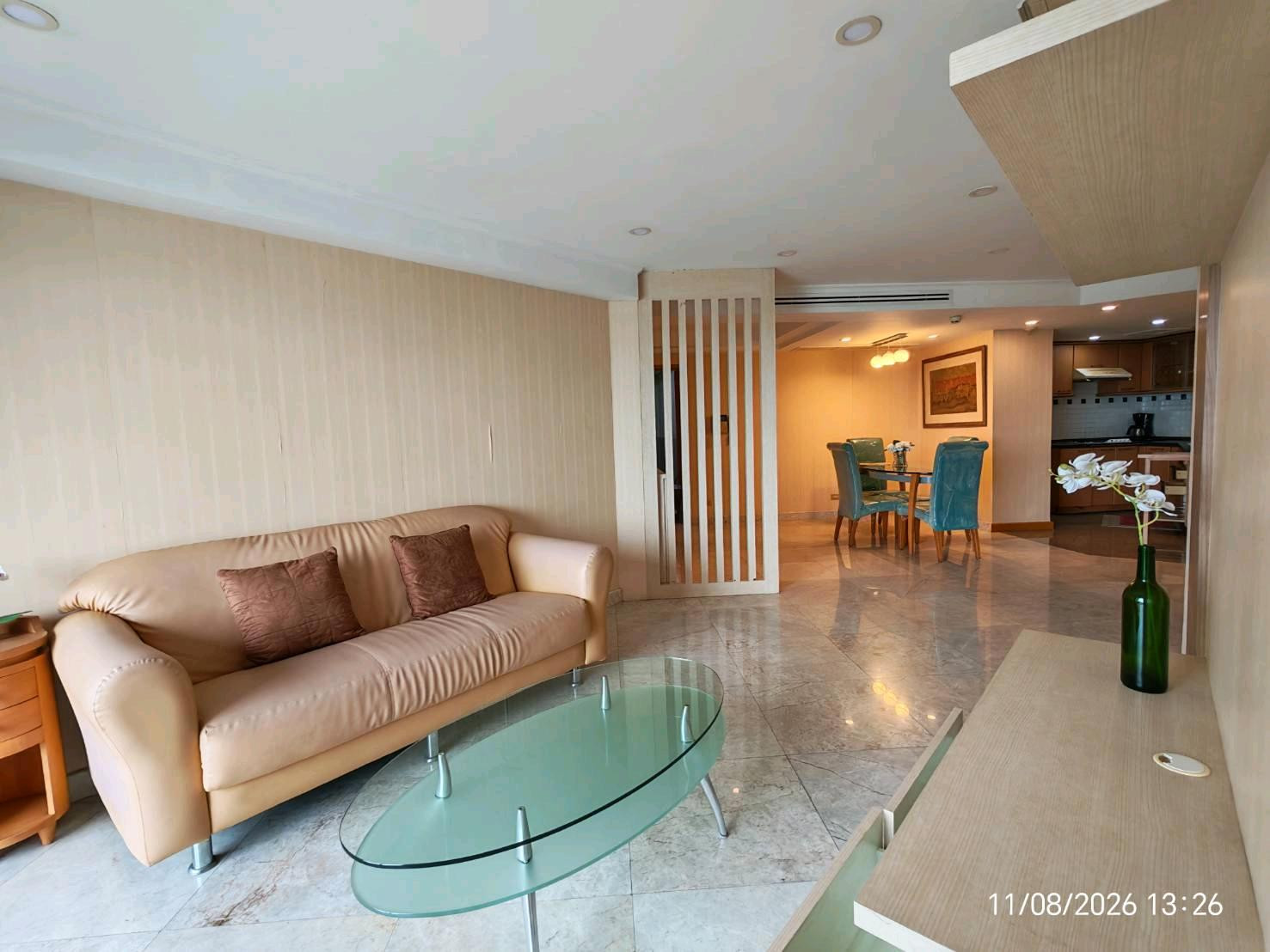 For rent, 2 bedrooms, 2 bathrooms, fully furnished. If interested, please contact me # 062-3650428 / line id : kanya_newb