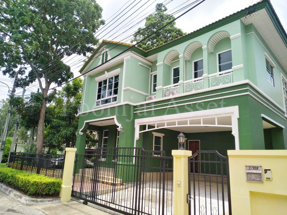 For rent: Single house in Image Place Village, Phutthamonthon Sai 4, corner house, 65 square wah. – รูปที่ 2