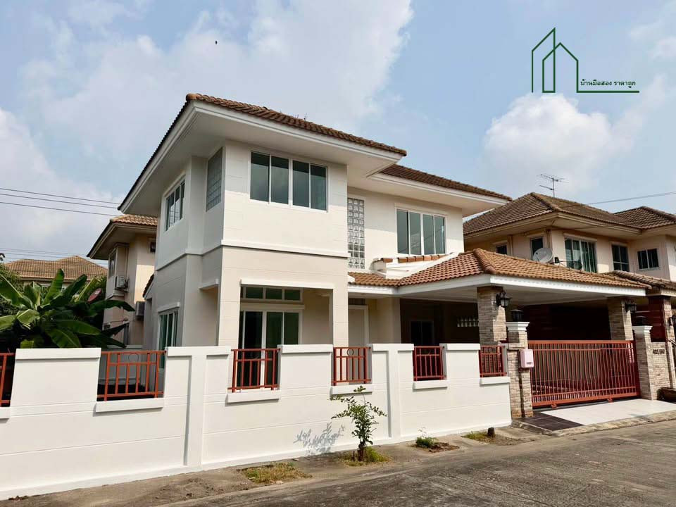 บ้านเดี่ยว 2ชั้น 51 ตร.วา หมู่บ้านปรีชา สุวินทวงศ์ 34 รีโนเวทใหม่ทั้งหลัง – รูปที่ 3
