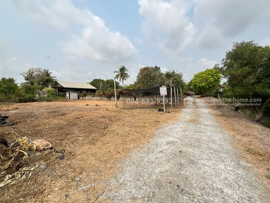 Land for sale, Lam Luk Ka Road, Khlong 11, area 150 sq m., already filled, cheapest price in this area. Need money urgently!! So selling cheap, only 6,000 baht/square wa. – รูปที่ 3
