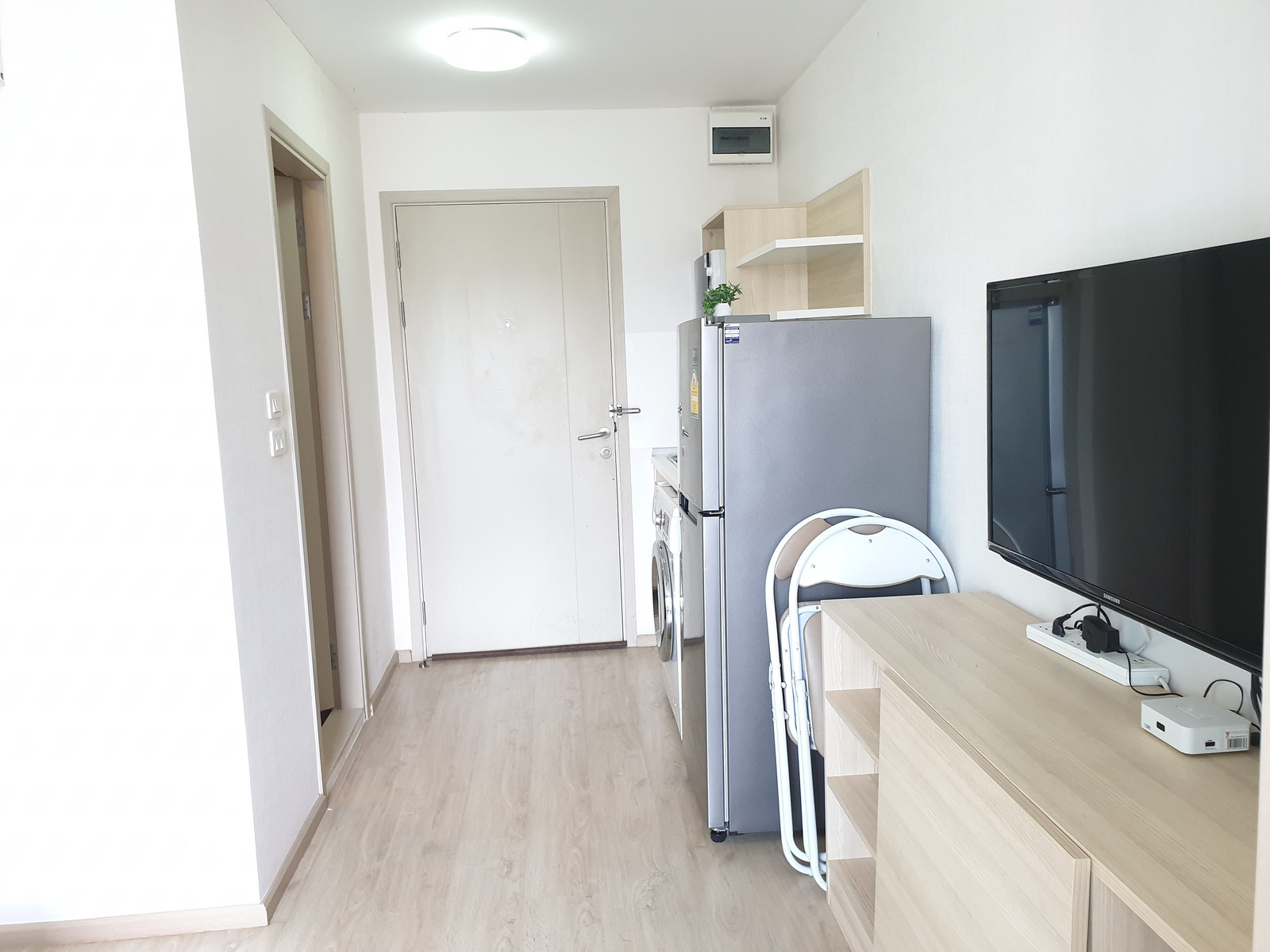 Corner room for sale, Elio Delle Sukhumvit 64 project, 8th floor, pool view. – รูปที่ 2