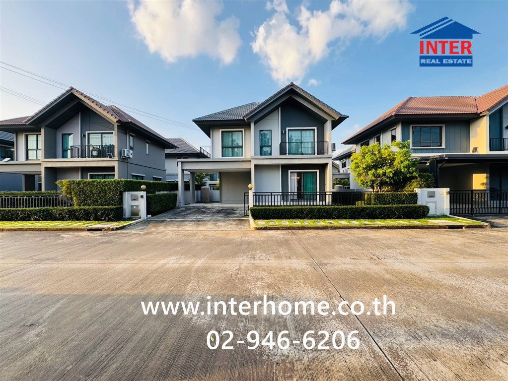 บ้านเดี่ยว 2 ชั้น 50.6 ตร.ว. หมู่บ้านเพฟบางนา ติดหมู่บ้านทิพมาสเสรี บางบ่อ ใกล้ตลาดบางบ่อ ถนนบางนา กม 26 ถนนเทพารักษ์ บางบ่อ สมุทรปราการ  – รูปที่ 2