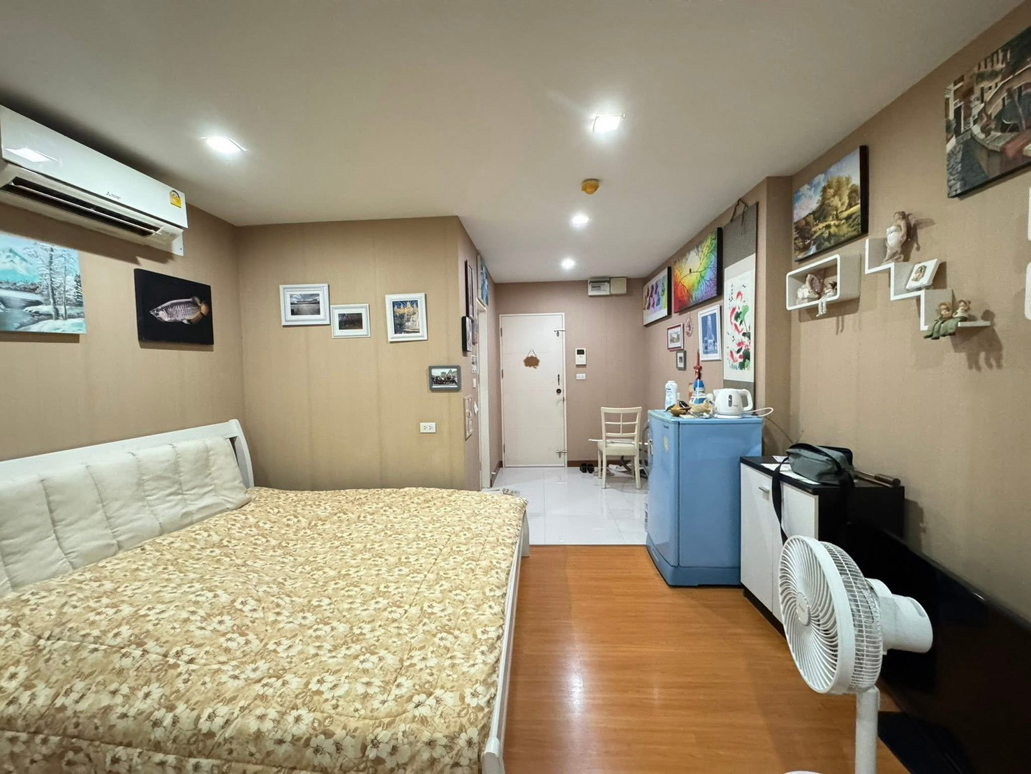 Urgent sale, Airlink Residence (Airlink Residence), Building 5, 4th floor, beautiful room, near Airport Link Lat Krabang, 28 sq m. – รูปที่ 2