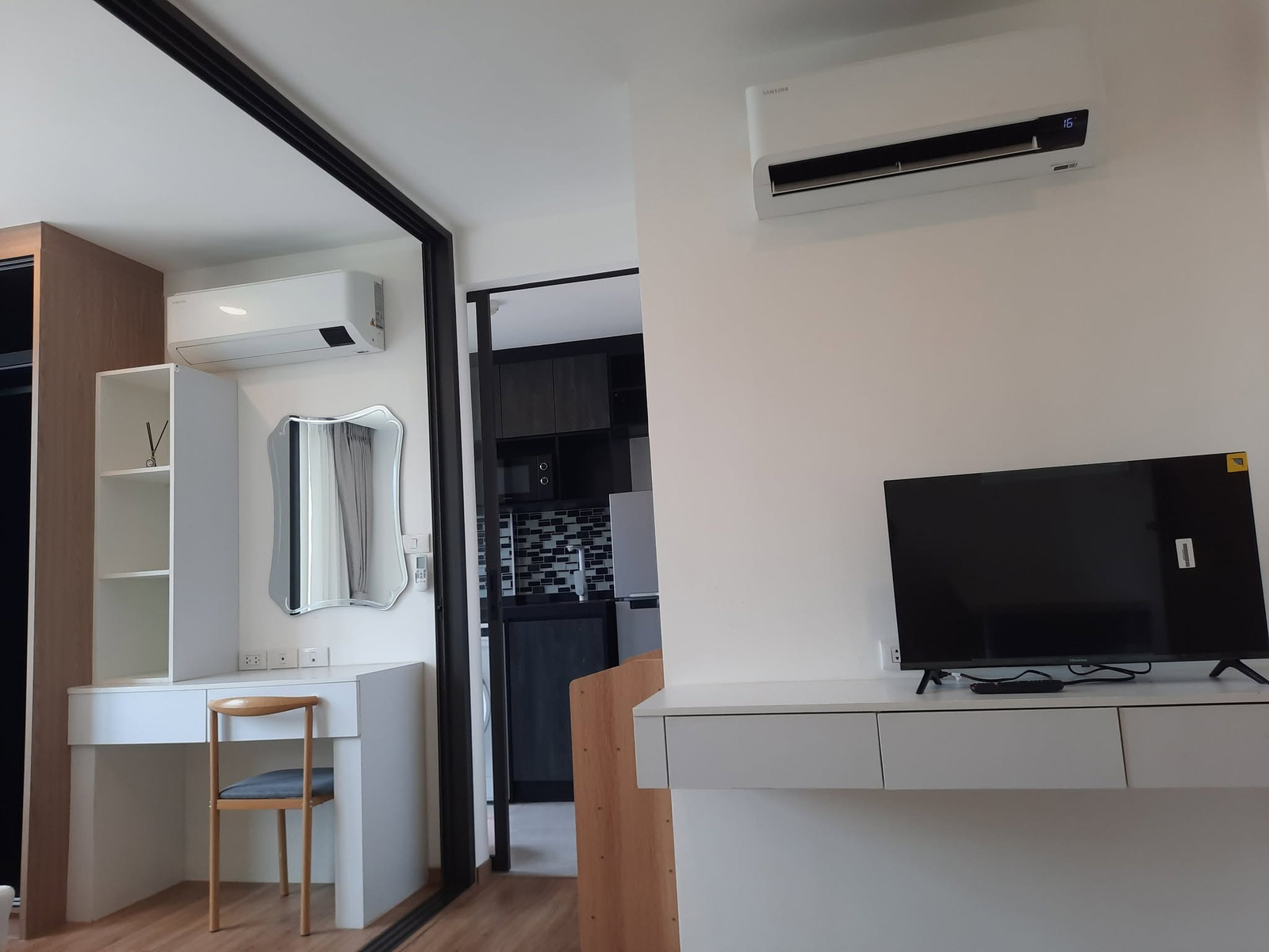 Cybic Rama 9 allows pets, 26 sq m, 3rd floor - 1 bedroom, 1 bathroom.