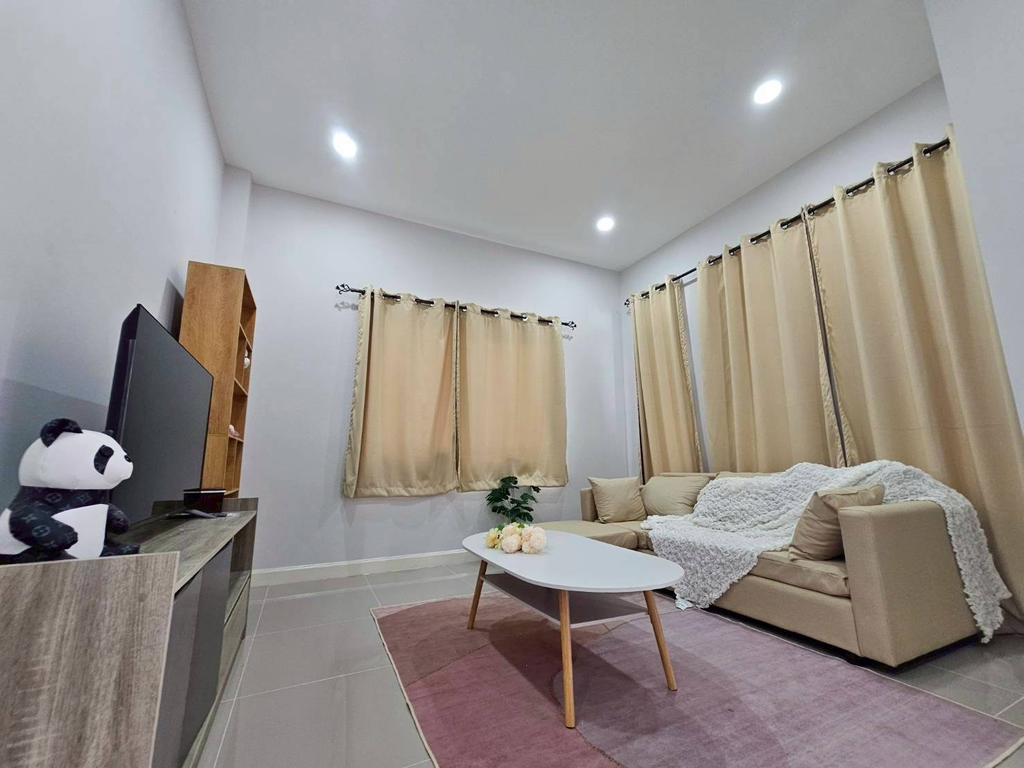 House for rent in Lamphun, near Chaem Fah, 3 bedrooms, 3 bathrooms, 1 kitchen, fully furnished, complete, ready to move in. – รูปที่ 4