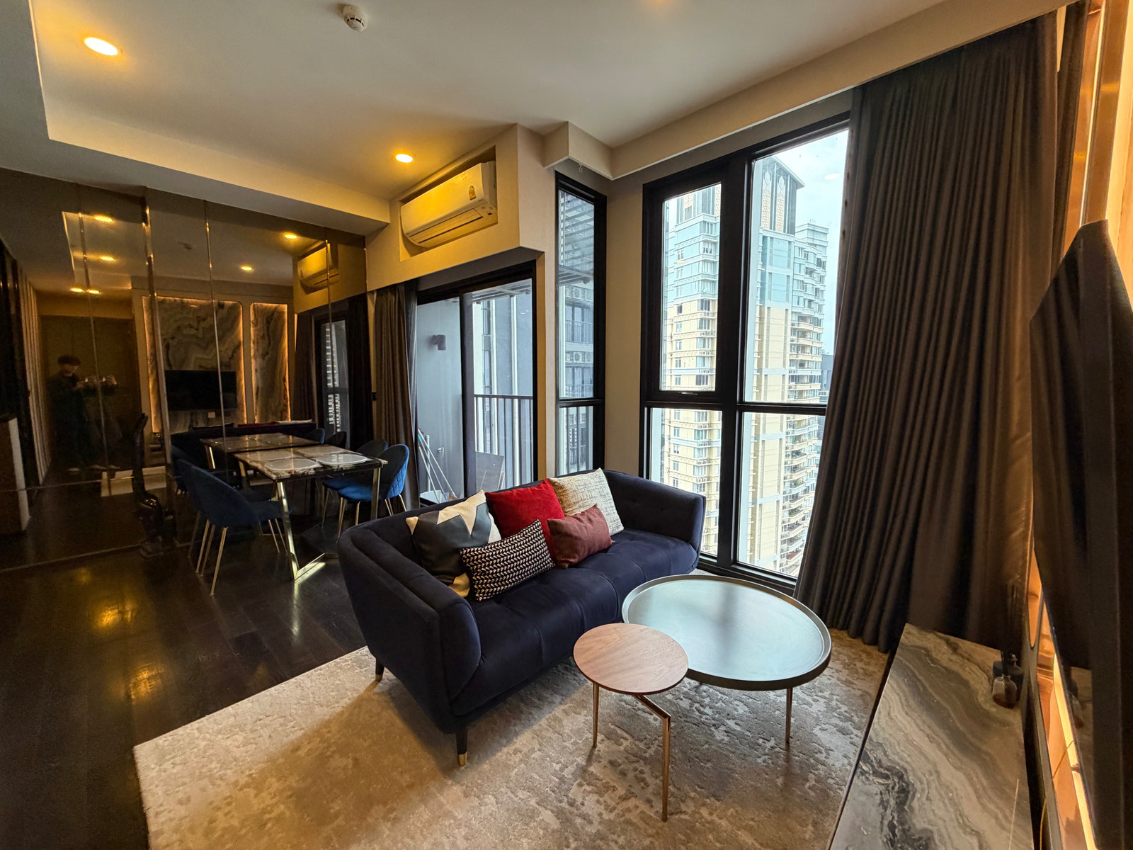 🔥Best Deal✨ Park Origin Thonglor, size 63 sq m, 2 bedrooms, beautiful room, fully furnished, ready to move in. – รูปที่ 2