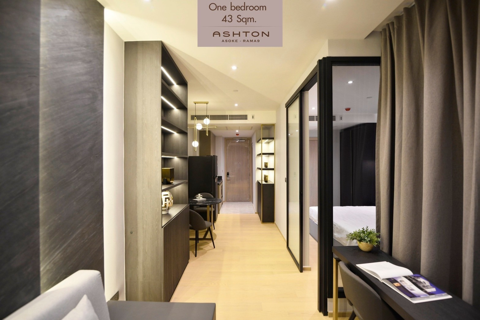 TWP962 For Rent | Ashton Asoke - Rama 9 1 Bedrooms Near MRT Rama 9 – รูปที่ 2