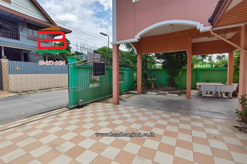 Single house, Panthongniwet Village 2 (Soi Kraphatthong), area 100 sq m., Khu Khot Subdistrict, Lam Luk Ka District, Pathum Thani Province. – รูปที่ 3