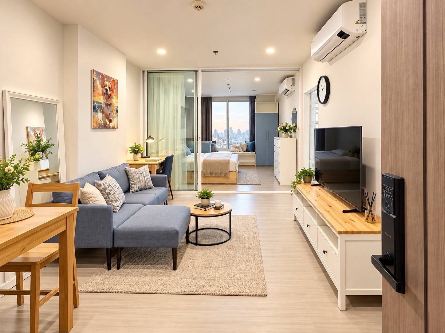 For rent, Supalai Park, Fai Chai Intersection, new room, ready to move in. For rent, Supalai Park, Fai Chai Intersection, new room, ready to move in.