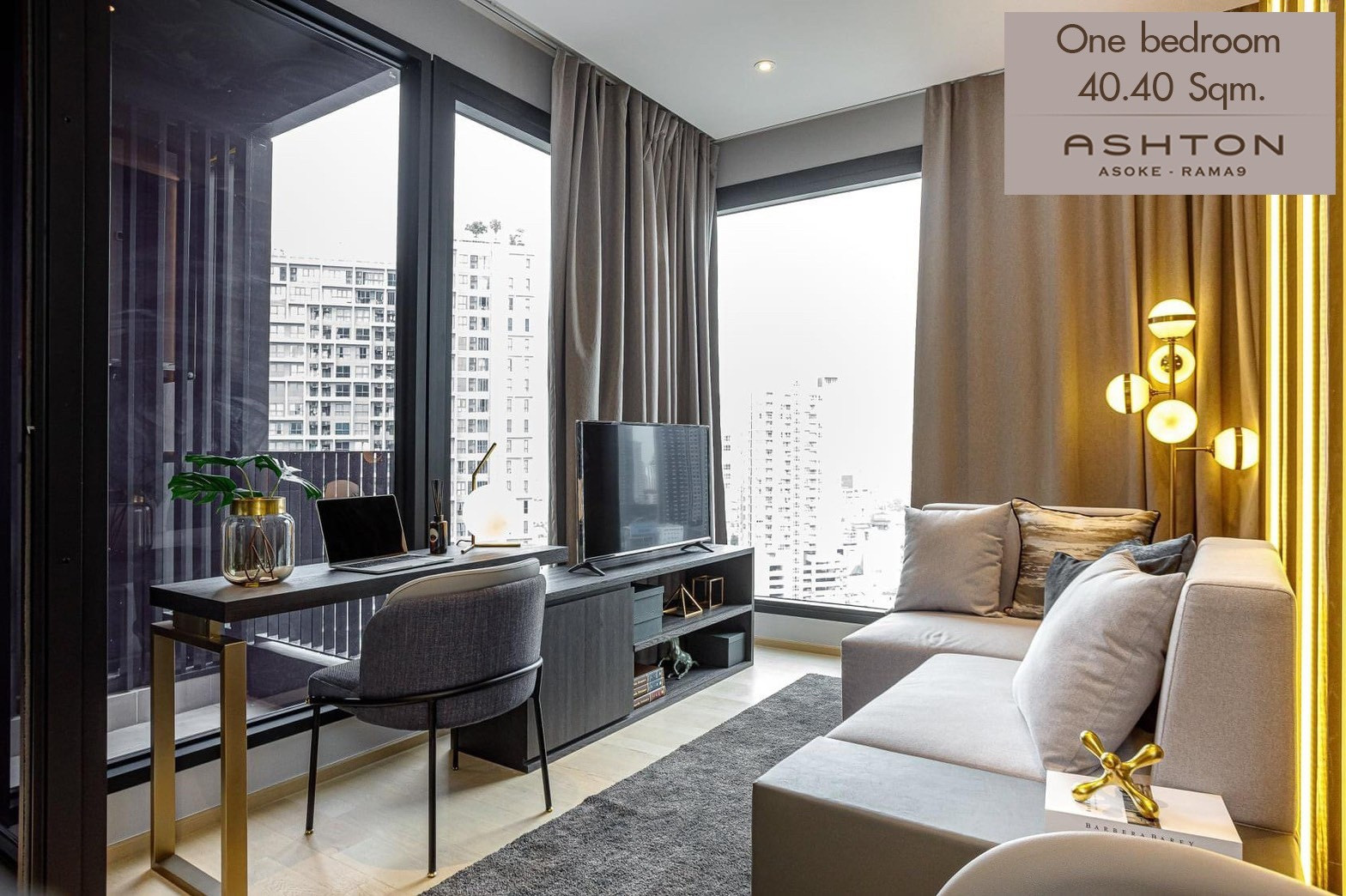 TWP961 For Rent | Ashton Asoke - Rama 9 1 Bedrooms Near MRT Rama 9