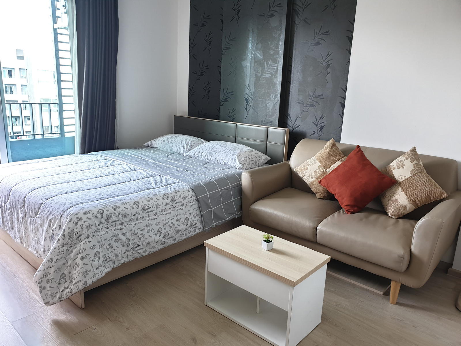 Corner room for sale, Elio Delle Sukhumvit 64 project, 8th floor, pool view. – รูปที่ 3