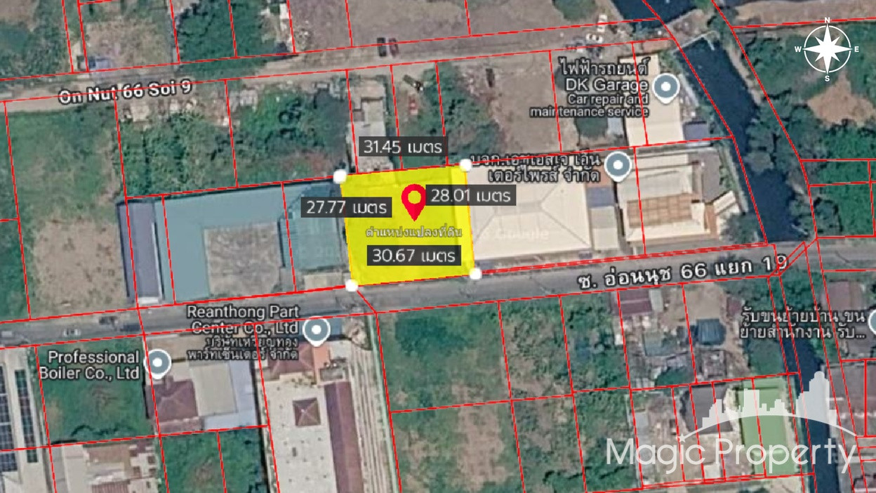 202 Sq.wah Land for Sale in Soi On Nut 66, Sukhumvit 77 Road, Suan Luang, Bangkok 202 Sq.wah Land for Sale in Soi On Nut 66, Sukhumvit 77 Road, Suan Luang, Bangkok