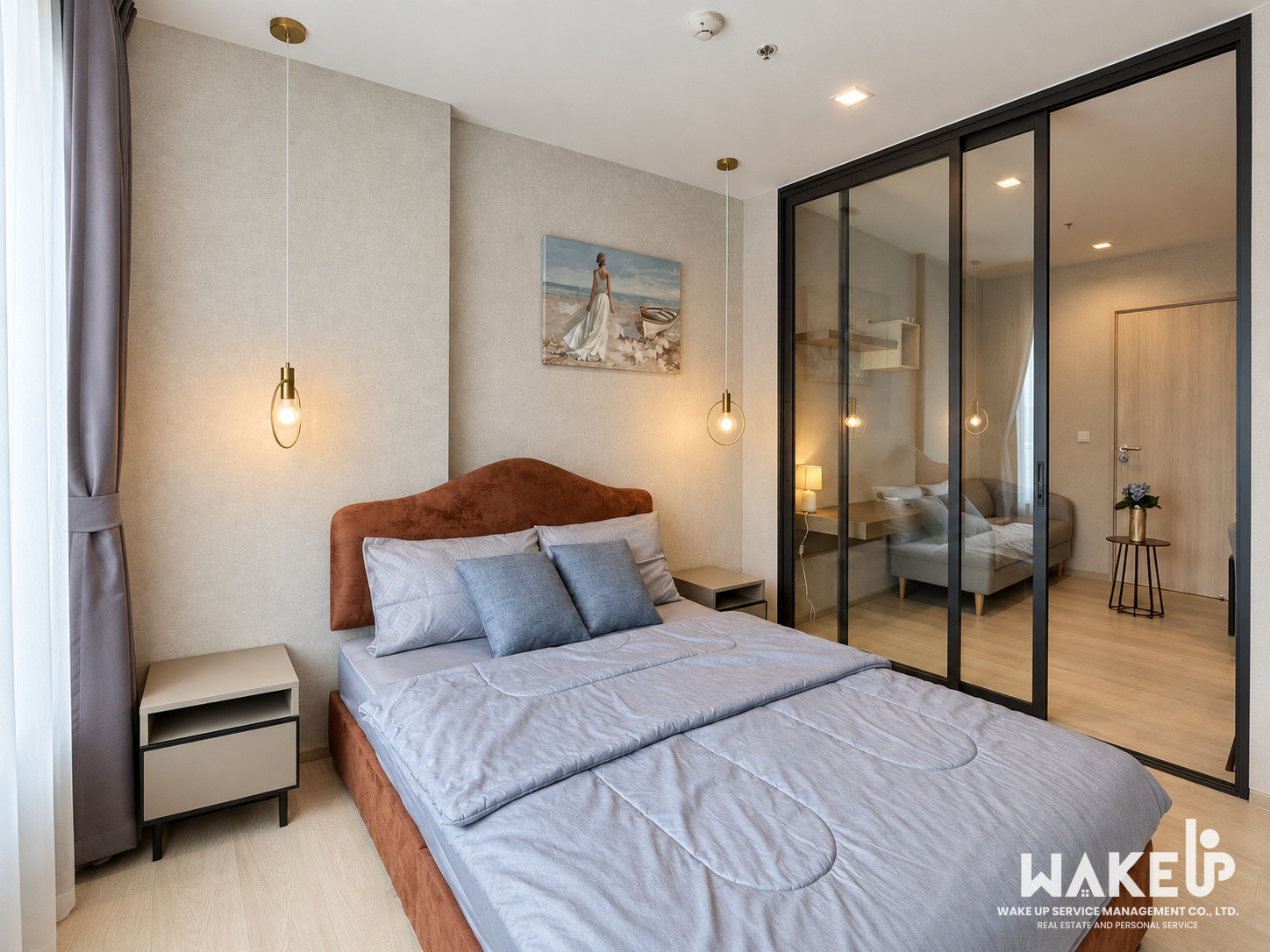 Life One Wireless | 1 ห้องนอน 35 ตร.ม. | Walk-in Closet | ชั้น 41 – รูปที่ 2