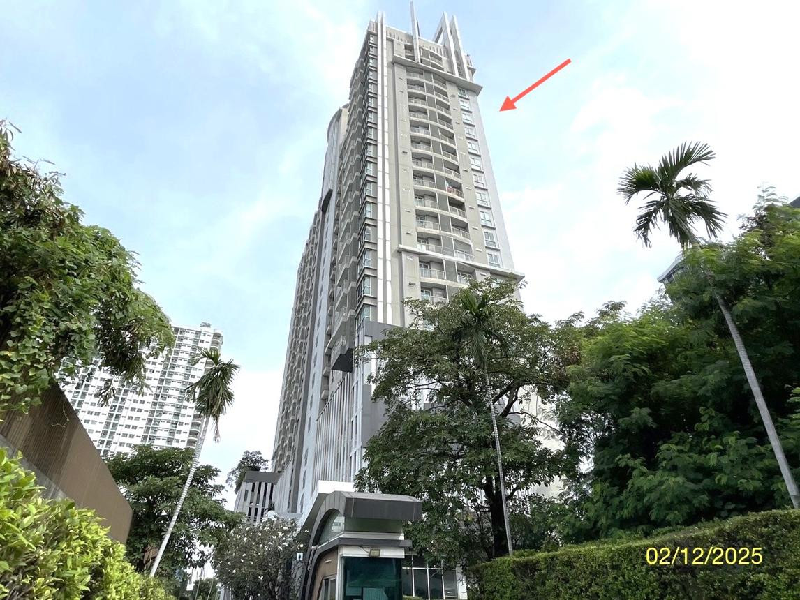 5.046 million, get 3 bedrooms, 104.20 sq m, 25th floor! 🚆 Large condo room on Makkasan-Ratchada location. Near Rama 9 zone and Airport Rail Link.