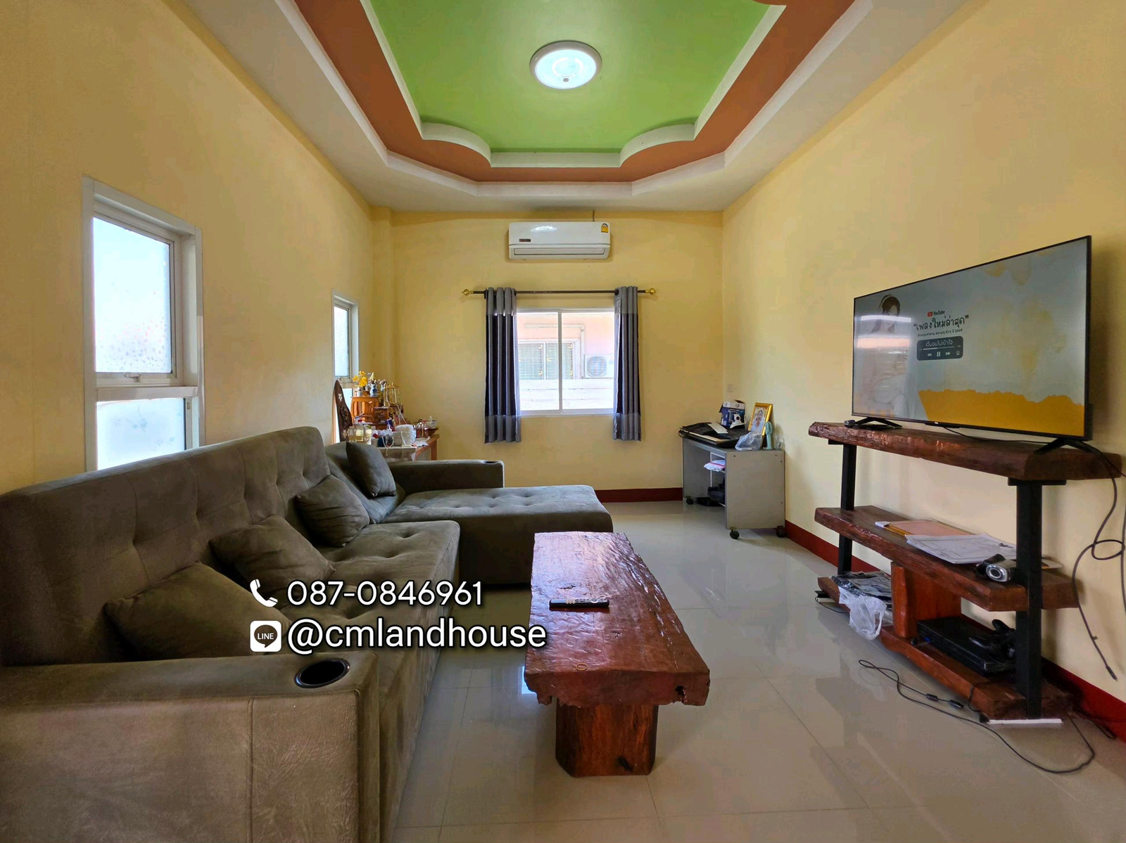 บ้านสวย 80 ตรว. อ.สันป่าตอง ใกล้เก๊าไม้ล้านนา 2กม. แยกทุ่งฟ้าบด 2กม.  เข้าซอยจาก ถ.เชียงใหม่-ฮอด(108) 1 กม. ทางตรงไปสนามบิน 24 กม. (ครึ่งชั่วโมง) – รูปที่ 4
