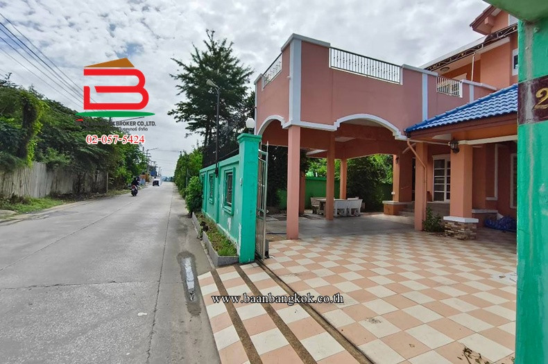 Single house, Panthongniwet Village 2 (Soi Kraphatthong), area 100 sq m., Khu Khot Subdistrict, Lam Luk Ka District, Pathum Thani Province. – รูปที่ 2