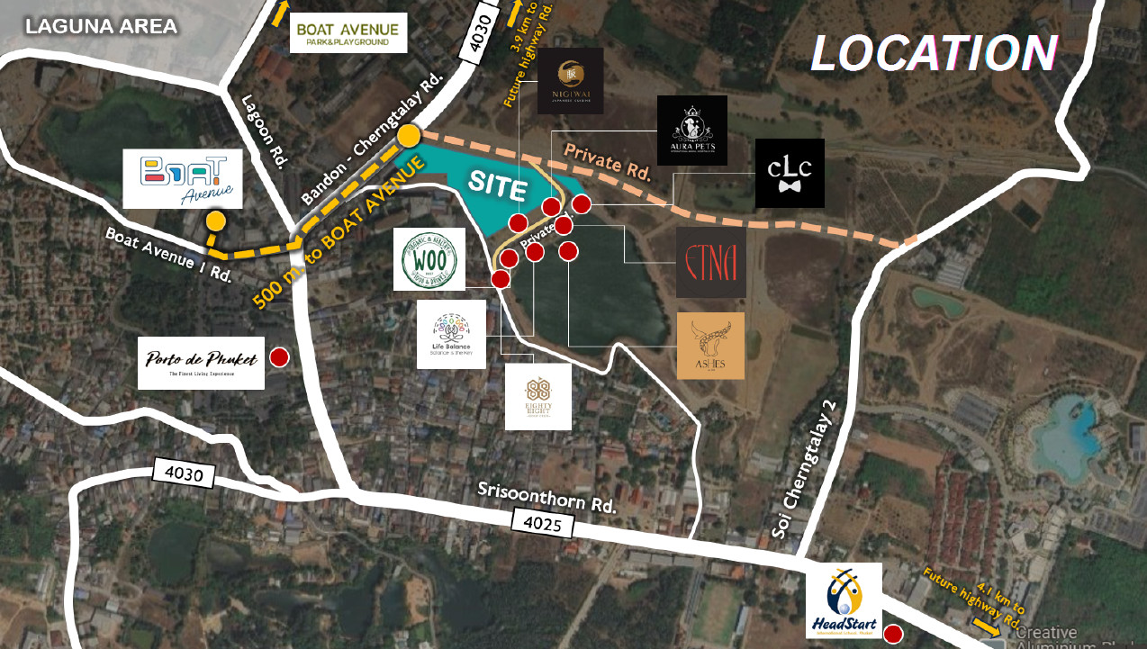 🔥 Land for sale in Cherng Talay, Phuket near Bang Tao Beach, Laguna & Boat Avenue. – รูปที่ 3
