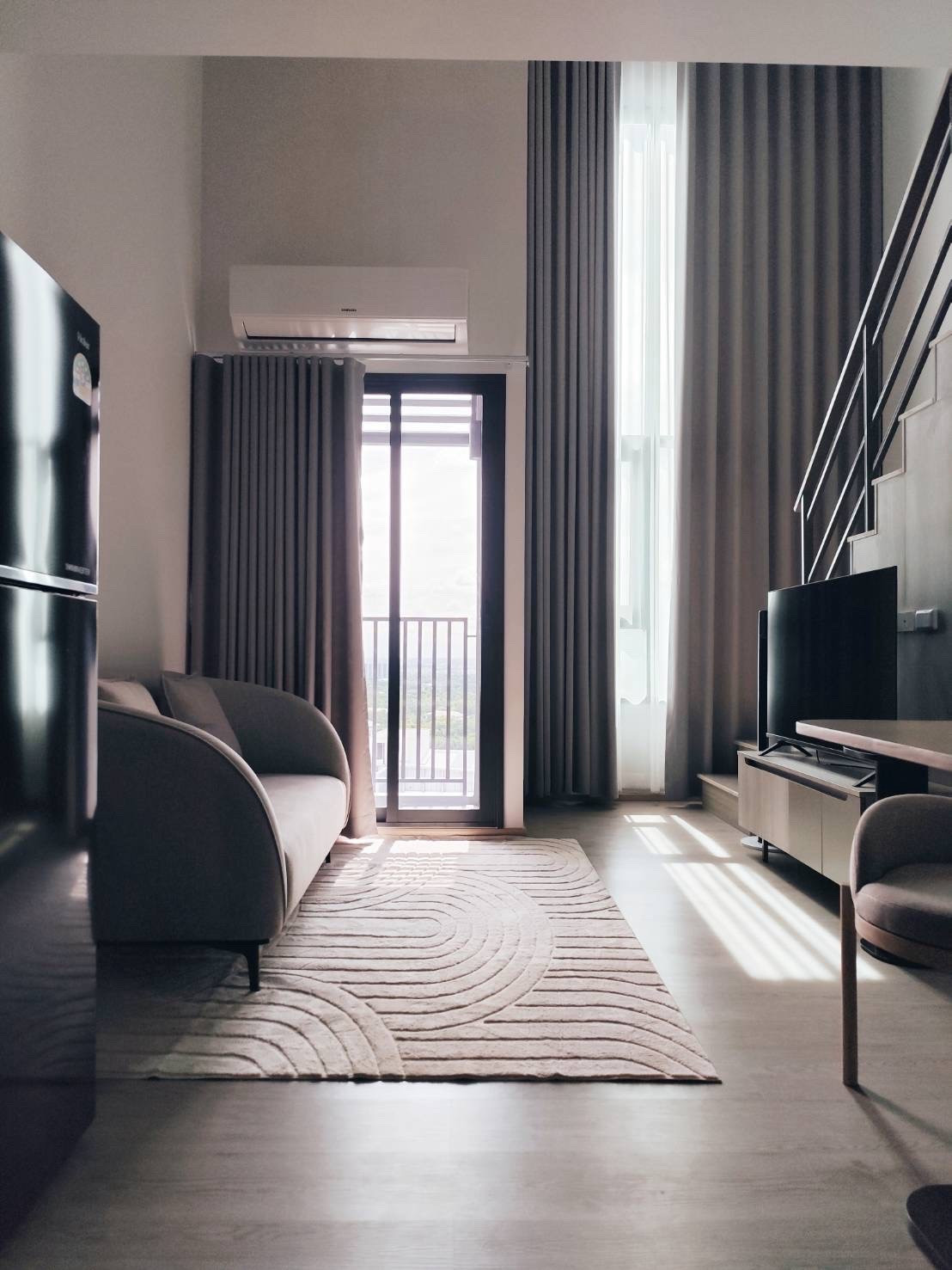 Brand new condo! For rent COBE Kaset-Sripatum, 2-story room, ceiling height 4.7 m, 21st floor, beautiful view, next to BTS Bang Bua 0 meters! 🚀✨ Brand new condo! For rent COBE Kaset-Sripatum, 2-story room, ceiling height 4.7 m, 21st floor, beautiful view, next to BTS Bang Bua 0 meters! 🚀✨