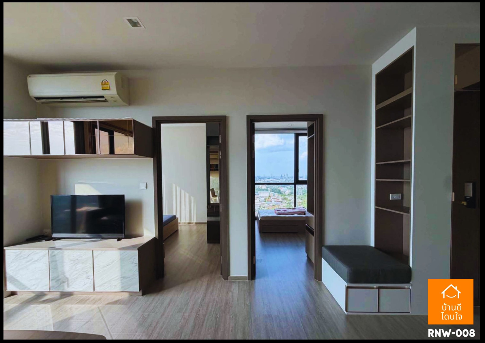 Condo for rent, The LINE Wong Sawang (49 sq m.), near MRT Wong Sawang and the expressway. Condo for rent, The LINE Wong Sawang (49 sq m.), near MRT Wong Sawang and the expressway.