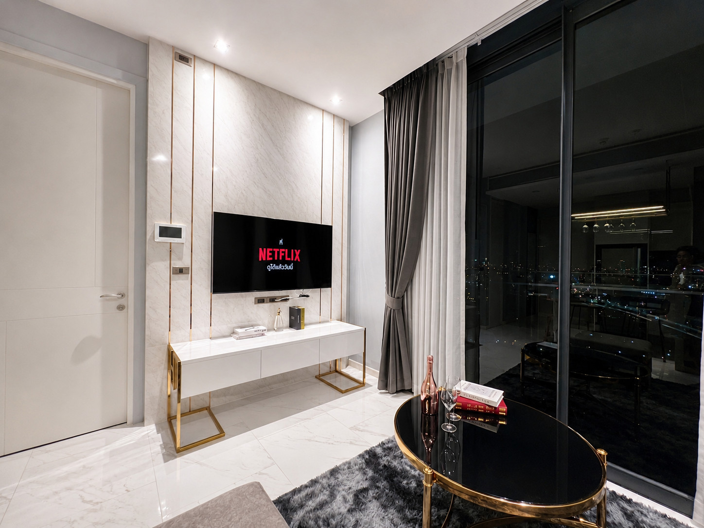 🔥 FOR RENT |🏙️CANAPAYA พระราม 3 ใกล้ Asiatique | 1BR 45 ตร.ม. | ชั้น 17 วิวแม่น้ำ | Pet Friendly🐾 – รูปที่ 4