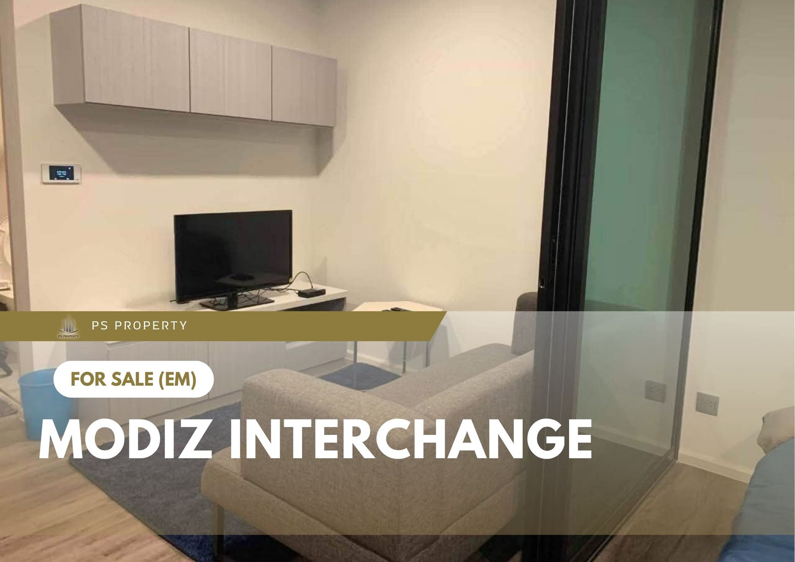 ขายด่วน 📍 Modiz Interchange 📍 เฟอร์นิเจอร์ และ เครื่องใช้ไฟฟ้าครบ ใกล้รถไฟฟ้า 2 สาย สีเขียว และสีชมพู