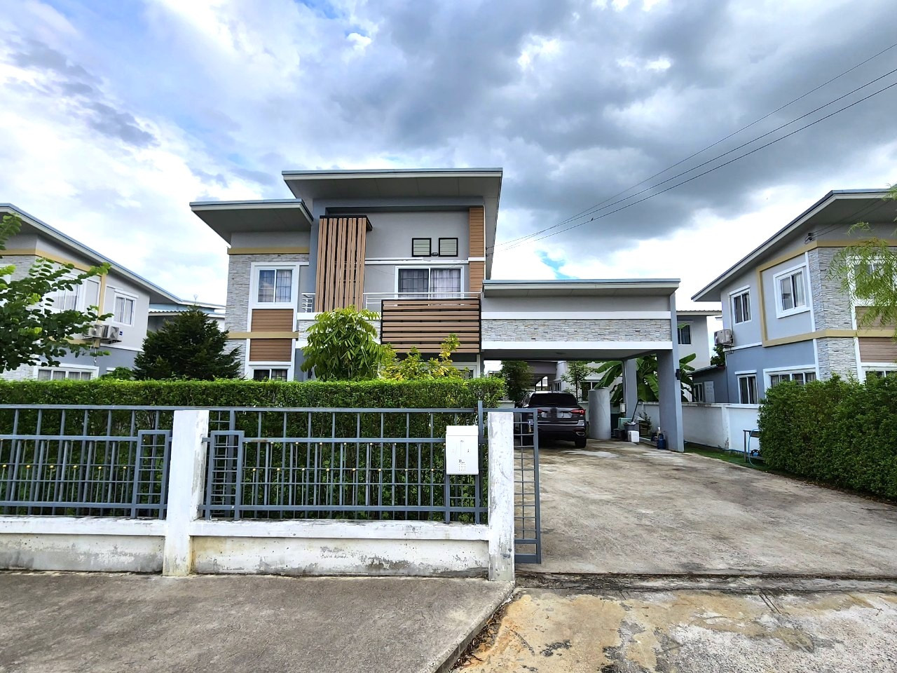 2-story detached house, ready to move in, area 87 sq m, Flora Ville Project, Suwinthawong 38. 2-story detached house, ready to move in, area 87 sq m, Flora Ville Project, Suwinthawong 38.